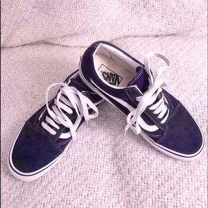 Men's Vans Navy White Low Top Sneaker LIKE NEW!